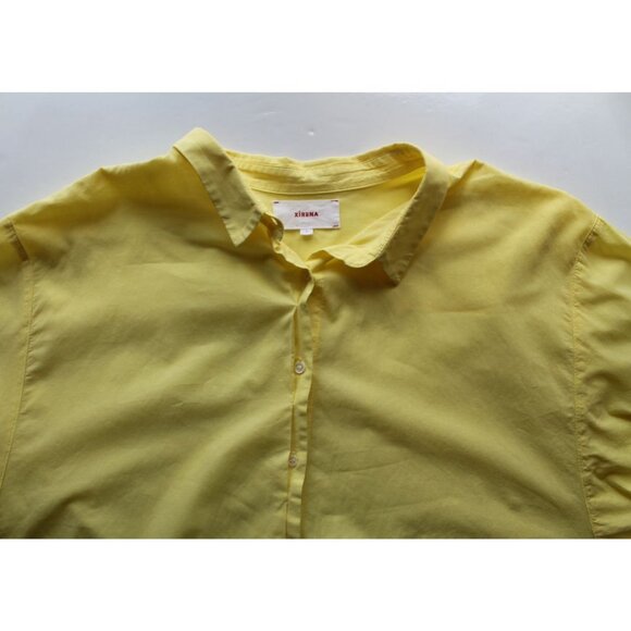 Xirena Channing Shirt Bright Yellow Size Large - Picture 5 of 8